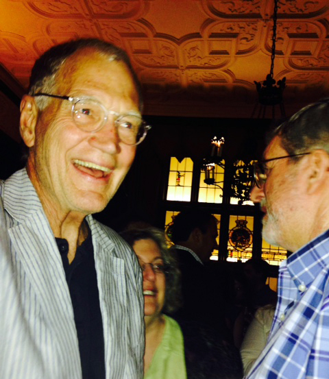 David Letterman and Steve Winer May 2015