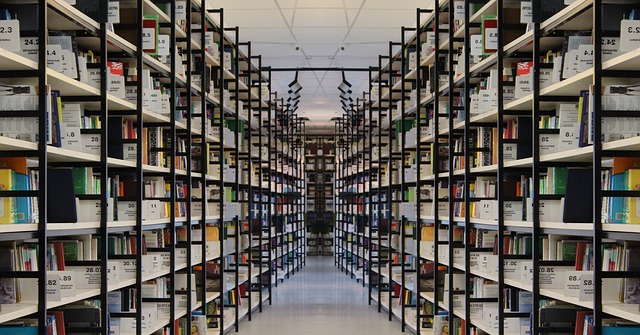 library stacks