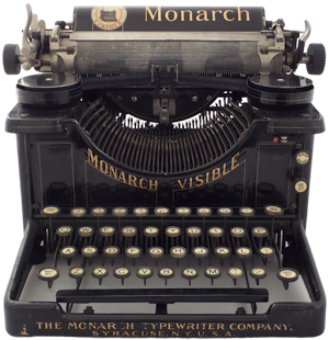 monarch-typewriter marc bilgrey on writers block